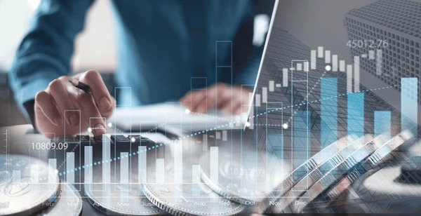 Financial planning documents on desk